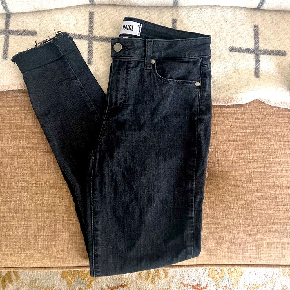 Black Paige jeans